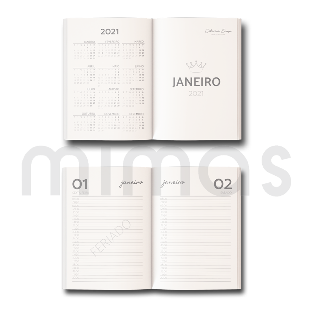 Agenda Diária Book PRINCESS 4 Agenda Diária Book PRINCESS Agendas 4