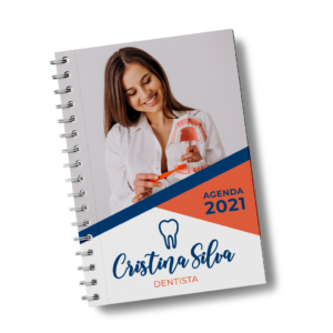 Agenda Diária com argolas MEDICINA Agendas