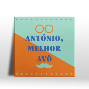 Azulejo o melhor avô Decoração