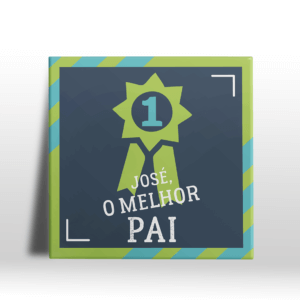Azulejo o melhor pai Decoração