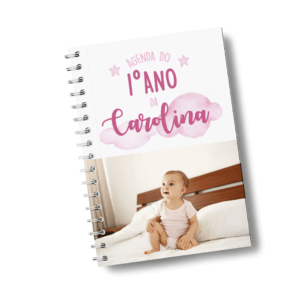 Agenda 1º Ano Bebé Menina – modelo 2 Agendas 3