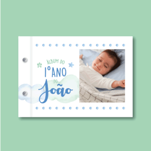 Álbum 1º Ano Bebé Menino Albuns
