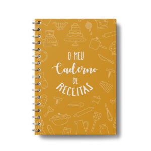 Caderno de Receitas – modelo 3 Cadernos