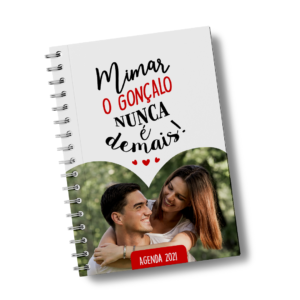 Agenda Diaria com foto Namorados Agenda Diaria com foto Namorados Presentes para Namorados