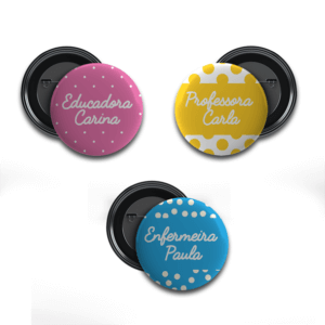 Pins de Identificação Pin / Crachá 3