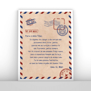 Quadro de Mãe para Filho Decoração