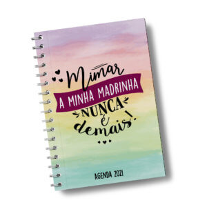 Agenda Semanal Madrinha PVC MIMAR Agendas